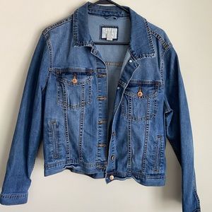 Cropped Jean Jacket